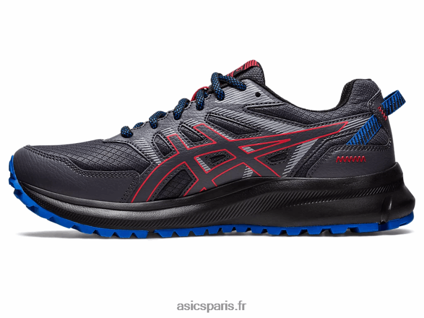 Hommes Asics éclaireur 2 BXL8B2390 gris porteur/rouge électrique