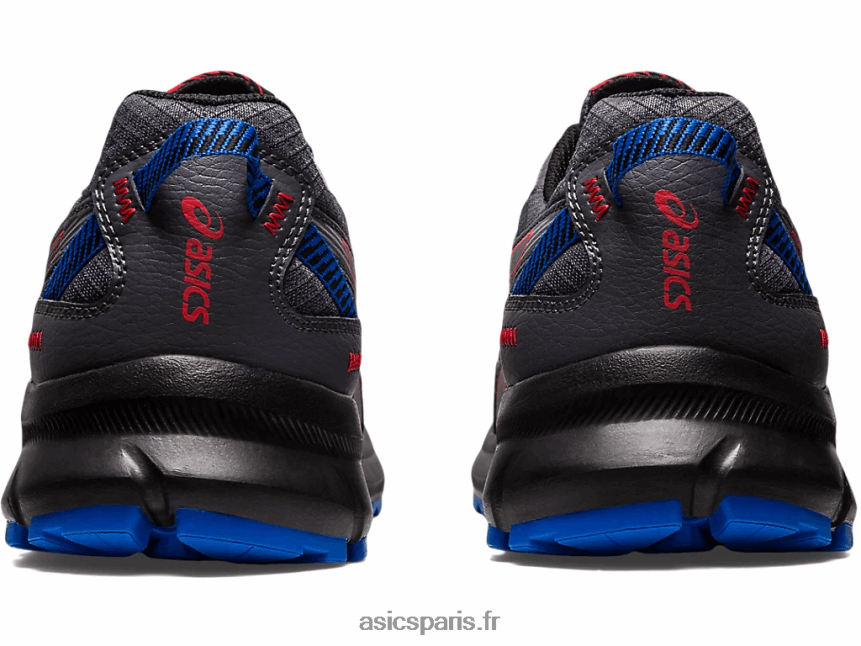 Hommes Asics éclaireur 2 BXL8B2390 gris porteur/rouge électrique