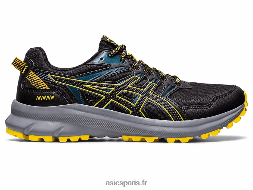 Hommes Asics éclaireur 2 BXL8B2408 noir/jaune doré