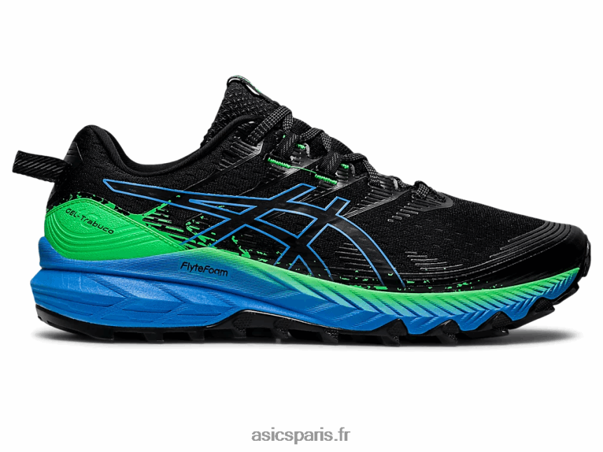 Hommes Asics gel-trabuco 10 BXL8B2959 côte noire/bleue