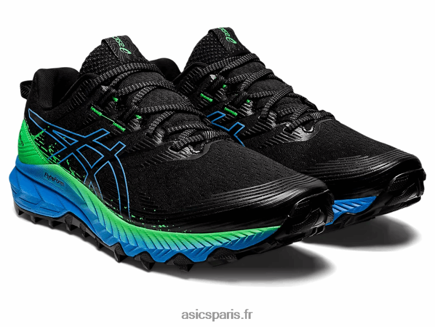 Hommes Asics gel-trabuco 10 BXL8B2959 côte noire/bleue