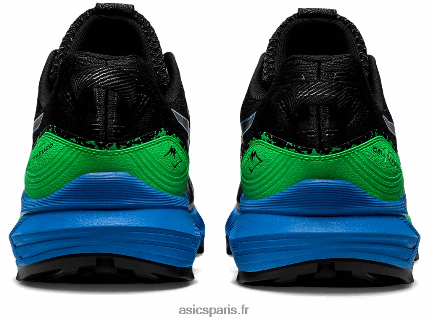 Hommes Asics gel-trabuco 10 BXL8B2959 côte noire/bleue