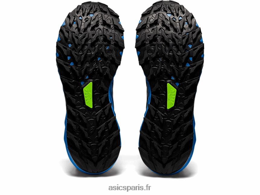 Hommes Asics gel-trabuco 10 BXL8B2959 côte noire/bleue
