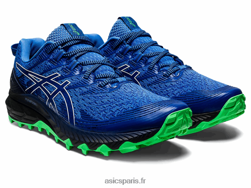 Hommes Asics gel-trabuco 10 BXL8B2960 côte bleue/blanche