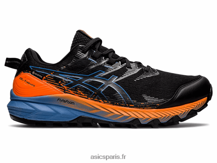 Hommes Asics gel-trabuco 10 gtx BXL8B21152 harmonie noir/bleu