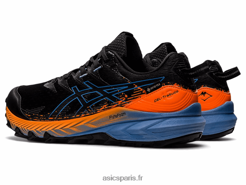 Hommes Asics gel-trabuco 10 gtx BXL8B21152 harmonie noir/bleu