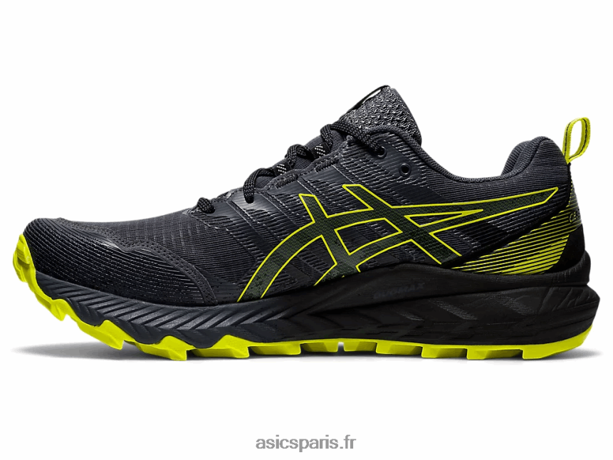 Hommes Asics gel-trabuco 9 BXL8B22008 gris porteur/yuzu acidulé