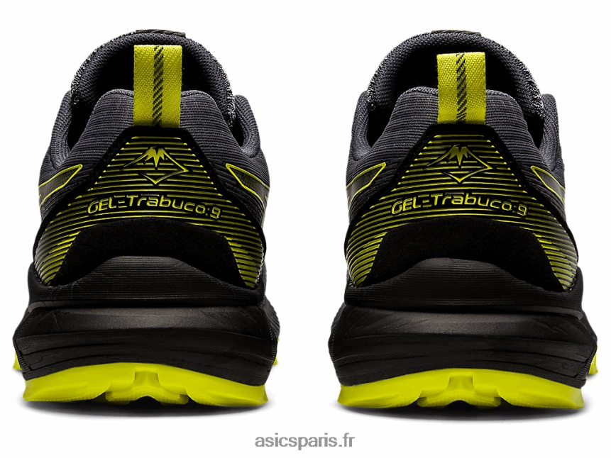 Hommes Asics gel-trabuco 9 BXL8B22008 gris porteur/yuzu acidulé