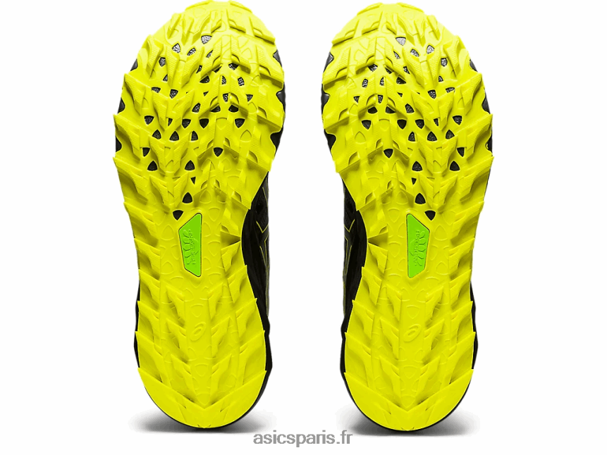 Hommes Asics gel-trabuco 9 BXL8B22008 gris porteur/yuzu acidulé