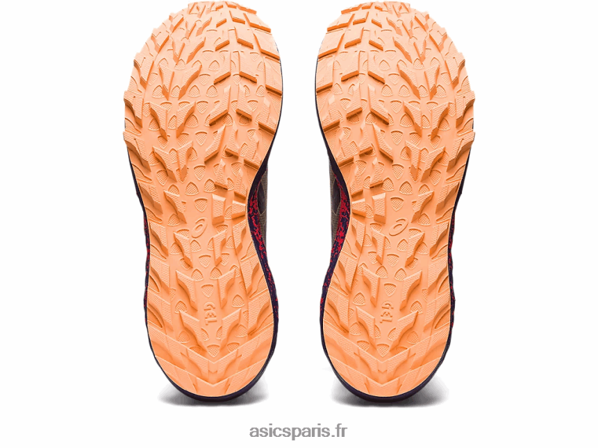 Hommes Asics gel-trabuco terra BXL8B2637 bleu indigo/huile d\'olive