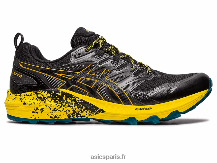Hommes Asics gel-trabuco terra BXL8B2640 noir/tempête de sable