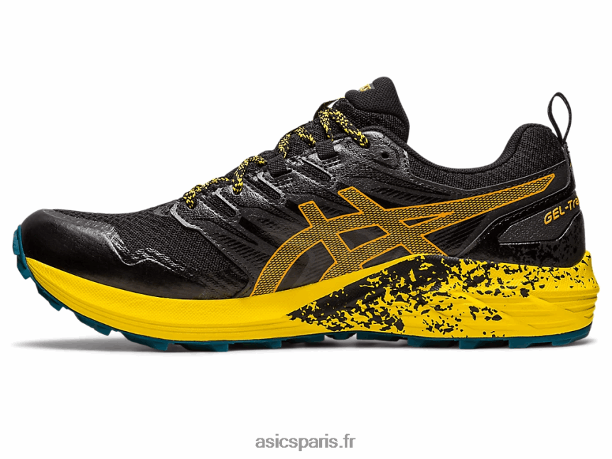Hommes Asics gel-trabuco terra BXL8B2640 noir/tempête de sable