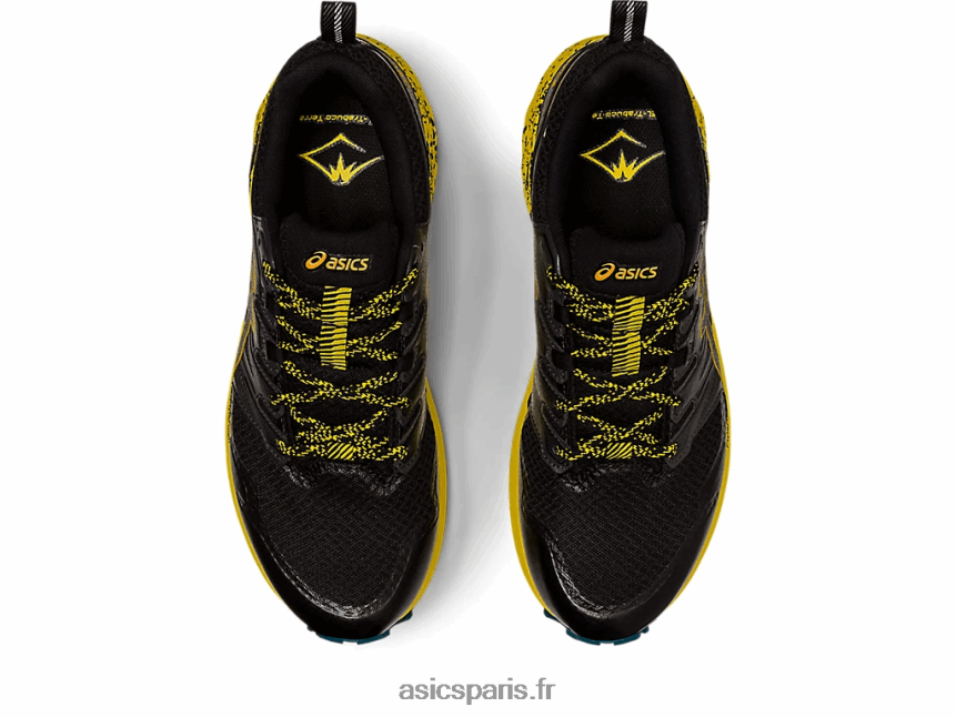 Hommes Asics gel-trabuco terra BXL8B2640 noir/tempête de sable