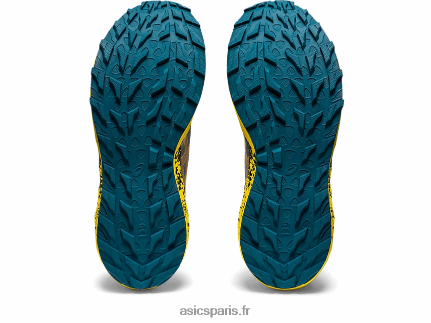 Hommes Asics gel-trabuco terra BXL8B2640 noir/tempête de sable