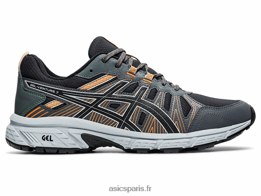 Hommes Asics gel-venture 7 BXL8B21529 gris graphite/noir