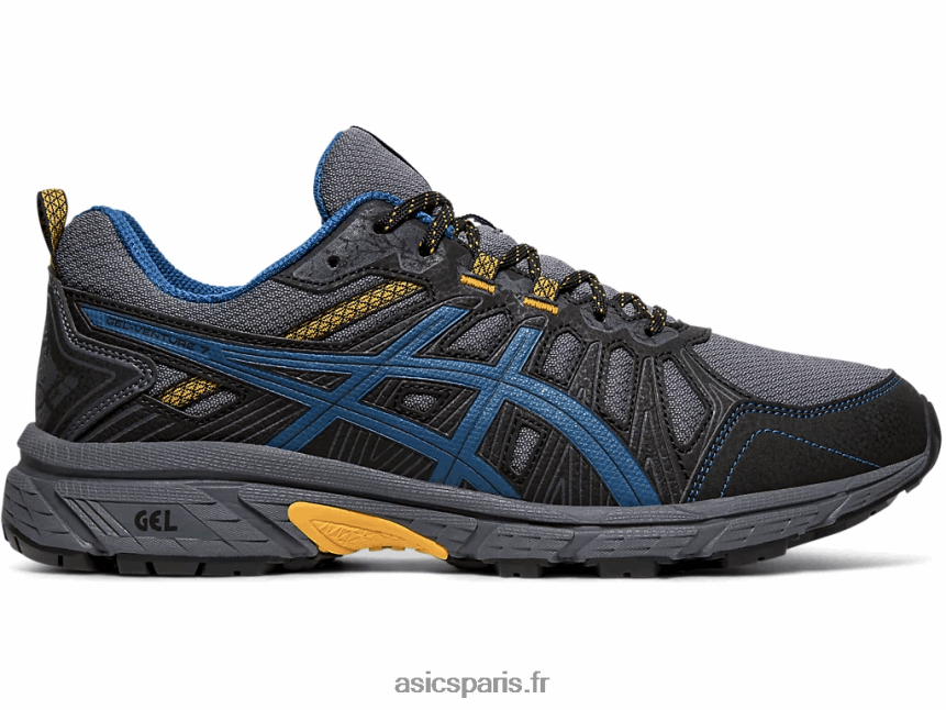 Hommes Asics gel-venture 7 BXL8B22124 métropole/noir