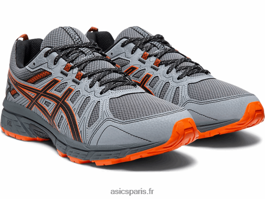 Hommes Asics gel-venture 7 extra large BXL8B22110 transporteur gris/habanero