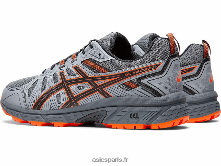 Hommes Asics gel-venture 7 extra large BXL8B22110 transporteur gris/habanero