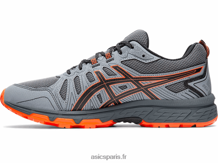 Hommes Asics gel-venture 7 extra large BXL8B22110 transporteur gris/habanero