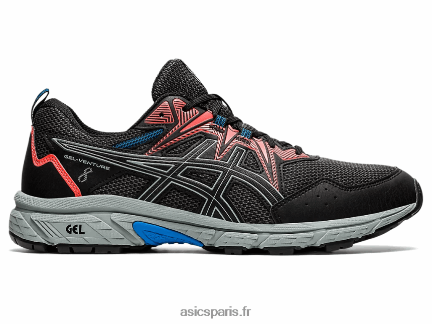 Hommes Asics gel-venture 8 BXL8B21194 gris graphite/plaque de roche