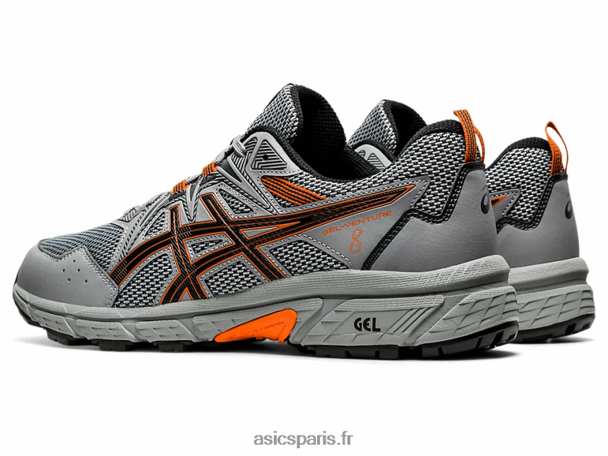 Hommes Asics gel-venture 8 BXL8B21555 plaque de roche/habanero
