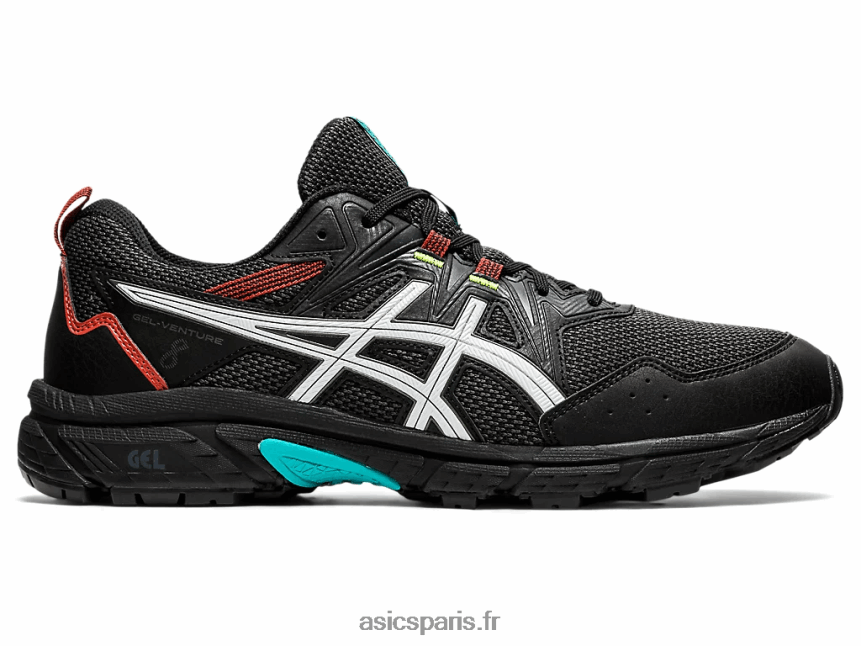 Hommes Asics gel-venture 8 BXL8B2607 gris graphite/blanc