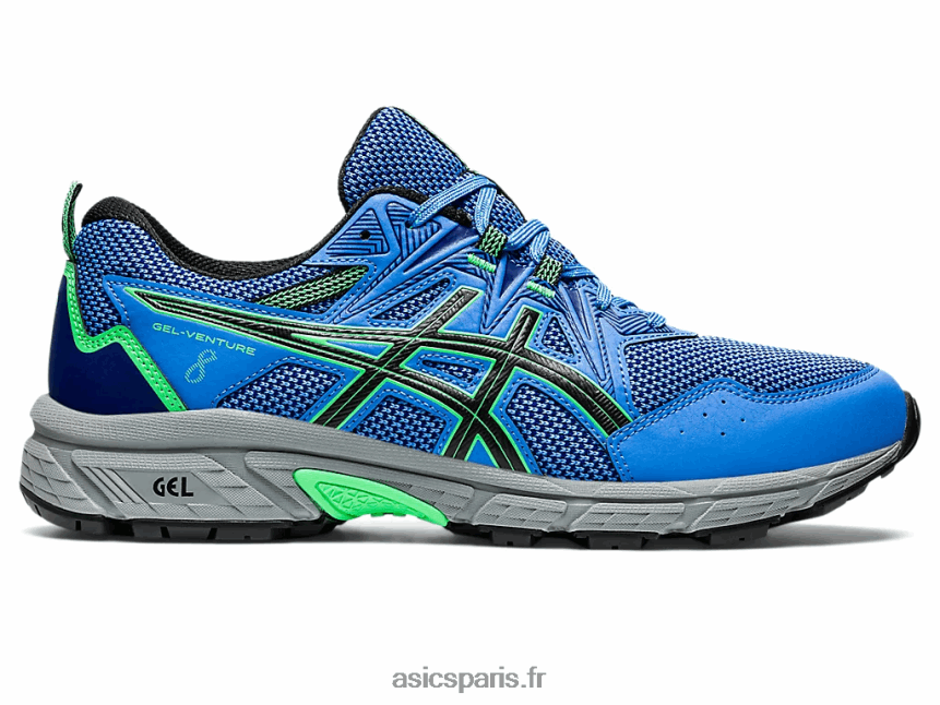 Hommes Asics gel-venture 8 BXL8B2926 côte bleue/nouvelle feuille