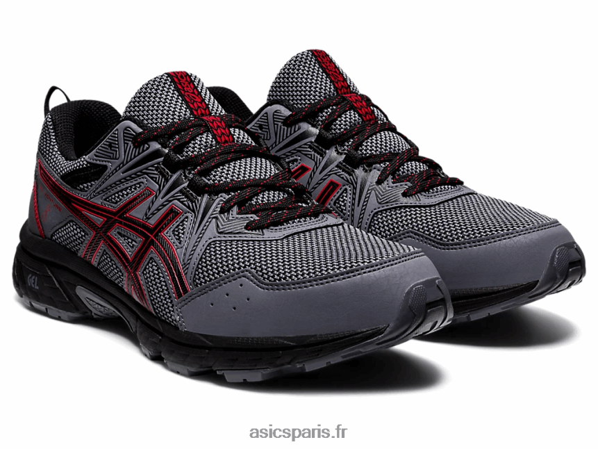 Hommes Asics gel-venture 8 extra large BXL8B21562 métropole/noir