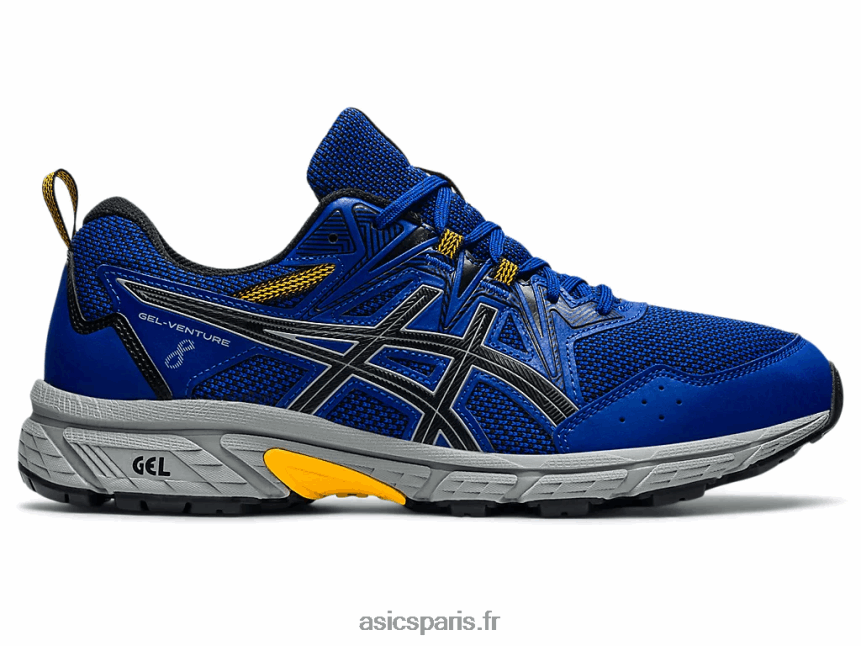 Hommes Asics gel-venture 8 extra large BXL8B21591 bleu monaco/noir