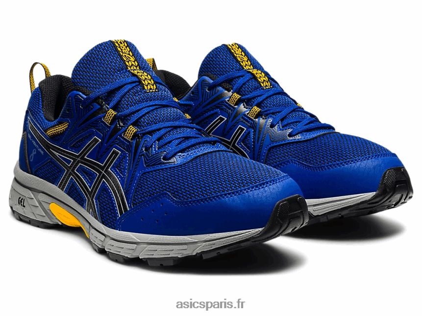 Hommes Asics gel-venture 8 extra large BXL8B21591 bleu monaco/noir