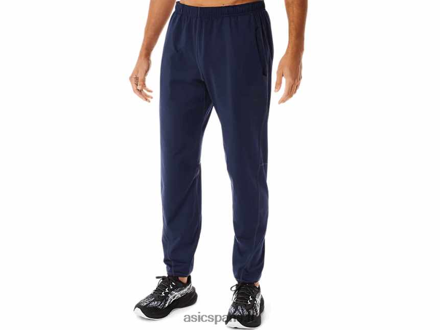 Hommes Asics pantalon en maille brossée BXL8B2754 minuit