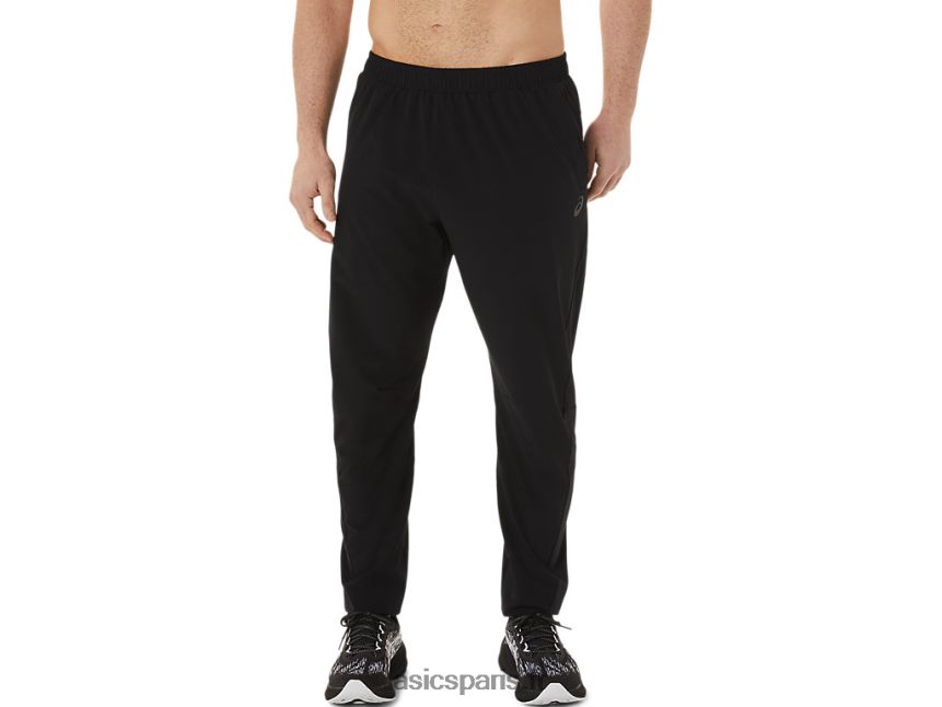 Hommes Asics pantalon tissé BXL8B2984 performance noir