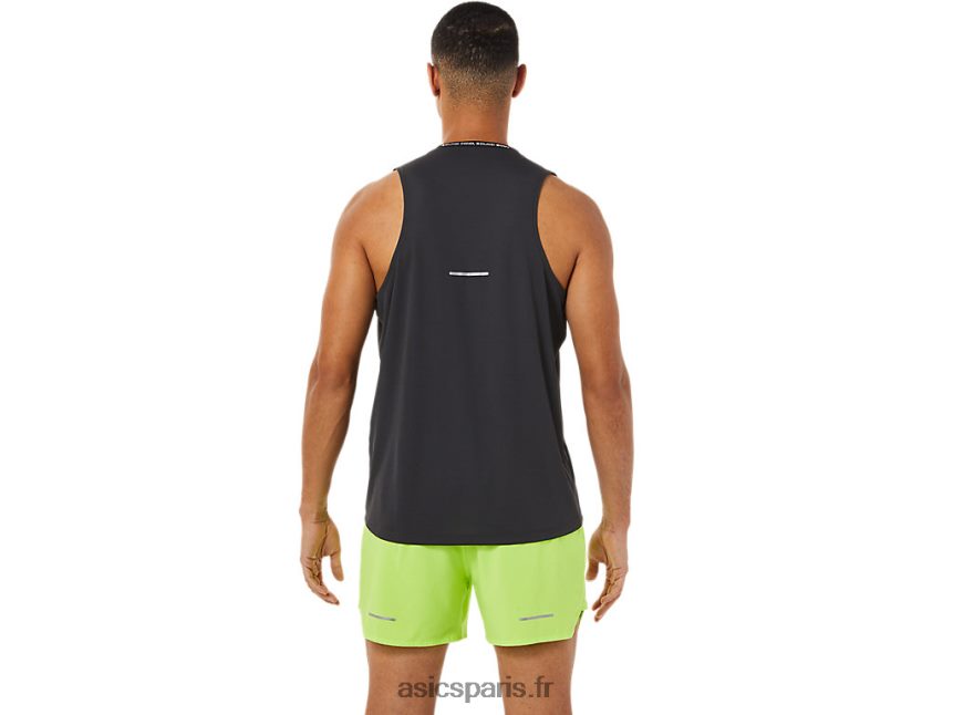 Hommes Asics maillot de course BXL8B21393 performance noir/gris graphite