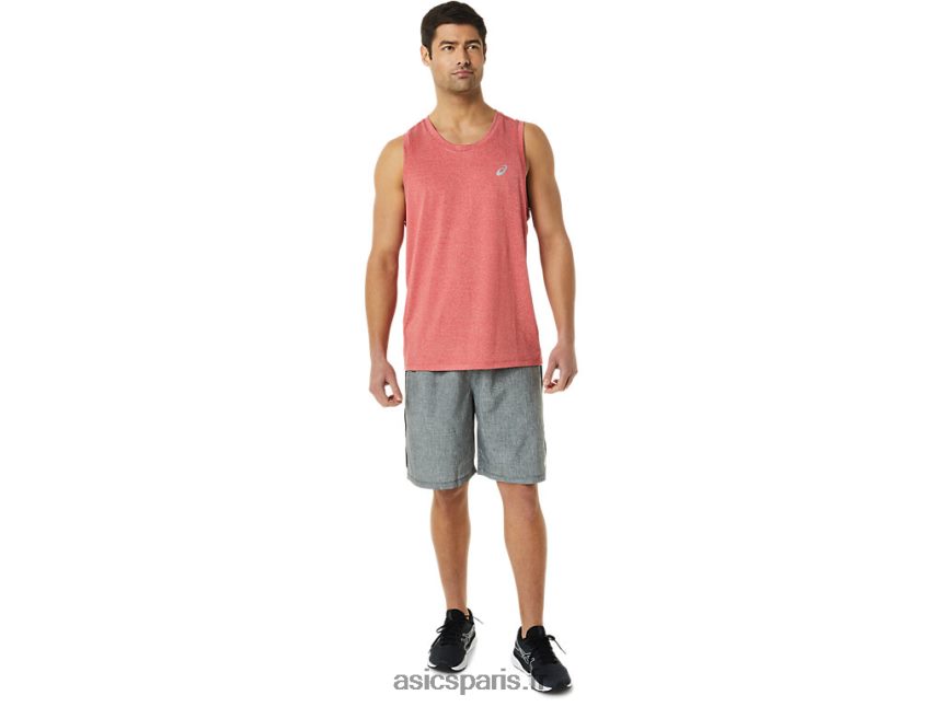 Hommes Asics singulet lyte prêt à l\'emploi BXL8B2313 bruyère rouge classique