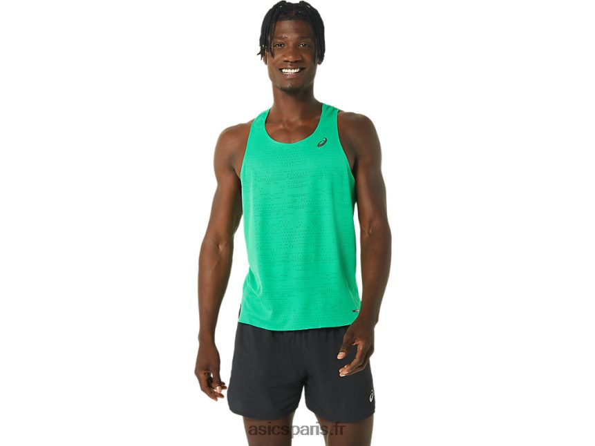 Hommes Asics ventiler maillot actibreeze BXL8B229 coriandre