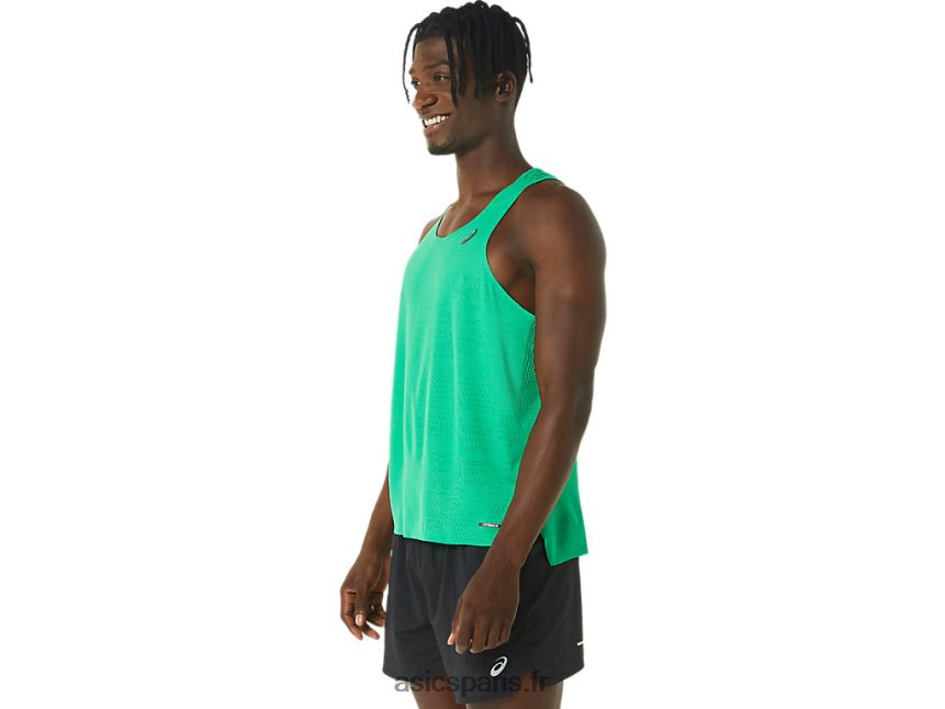 Hommes Asics ventiler maillot actibreeze BXL8B229 coriandre