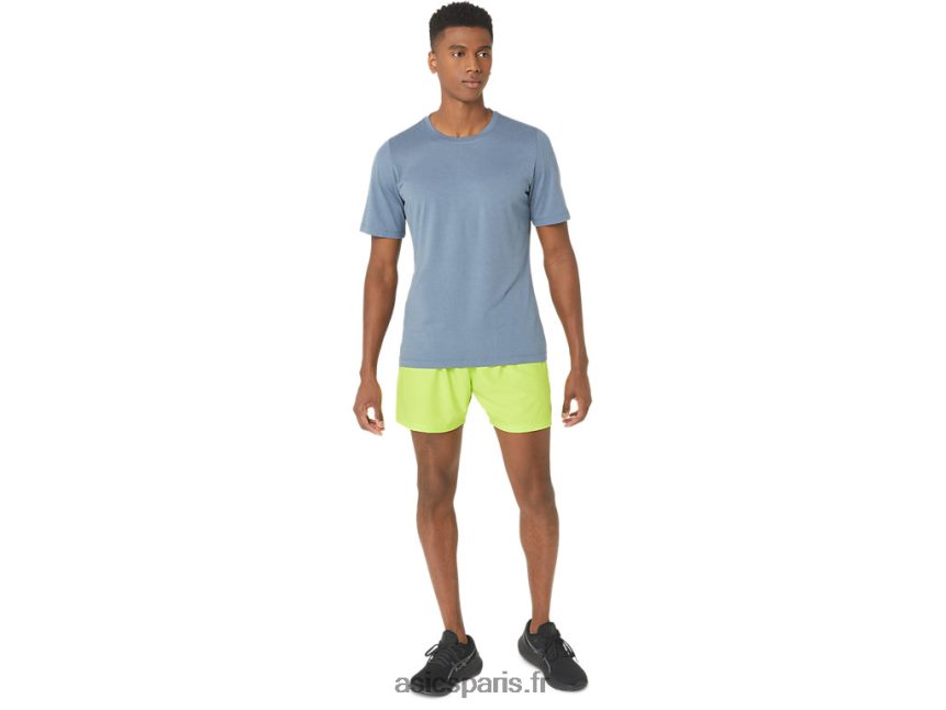 Hommes Asics 5po pr lyte court 2.0 BXL8B2297 technologie nagashi au zeste de citron vert