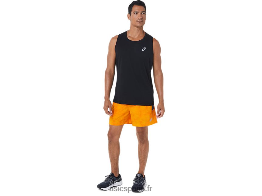 Hommes Asics 5po pr lyte court BXL8B21039 cravate ambre