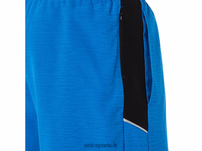 Hommes Asics 7po pr lyte court BXL8B21809 teinture spatiale bleu électrique