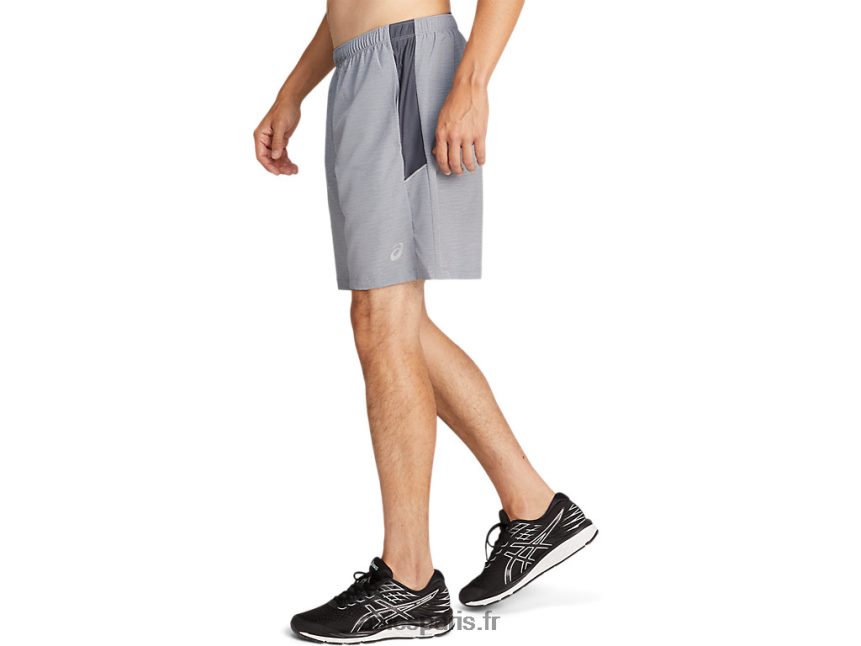 Hommes Asics 7po pr lyte court BXL8B22053 tôle imprimée spacedye/gris