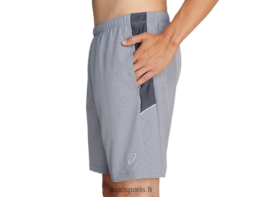 Hommes Asics 7po pr lyte court BXL8B22053 tôle imprimée spacedye/gris