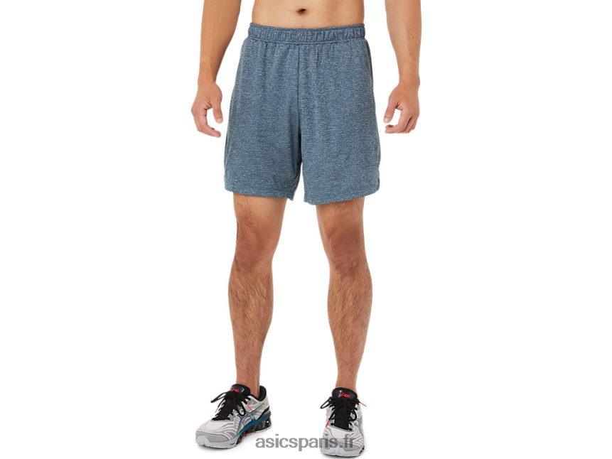 Hommes Asics 7po short BXL8B21439 bruyère en tôle