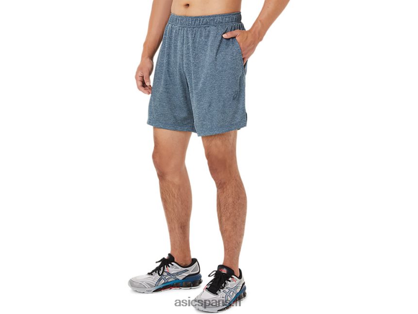 Hommes Asics 7po short BXL8B21439 bruyère en tôle