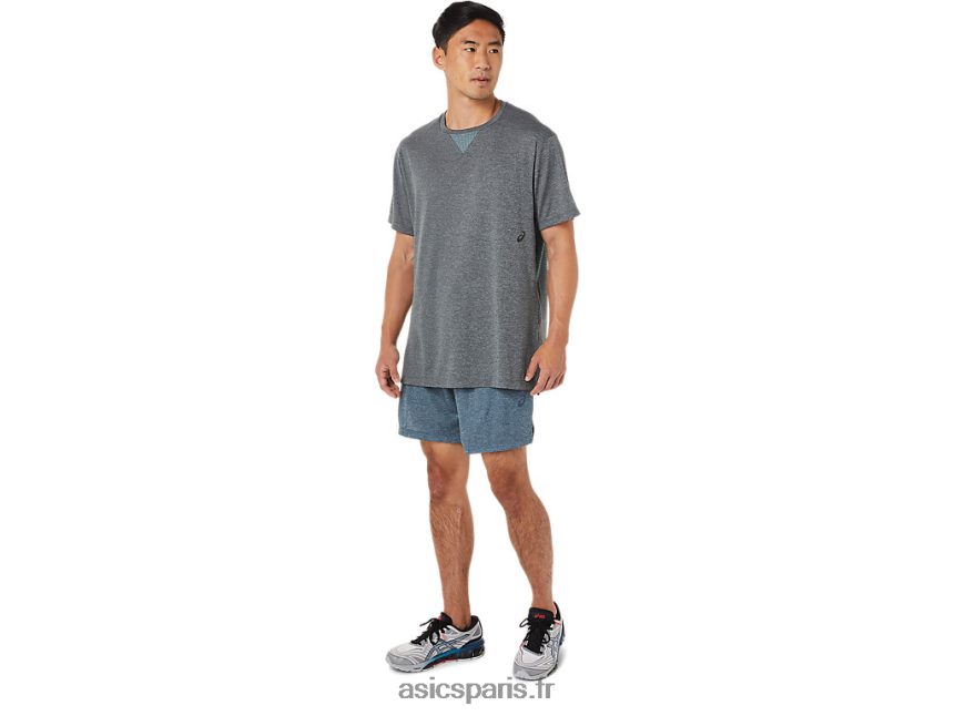 Hommes Asics 7po short BXL8B21439 bruyère en tôle