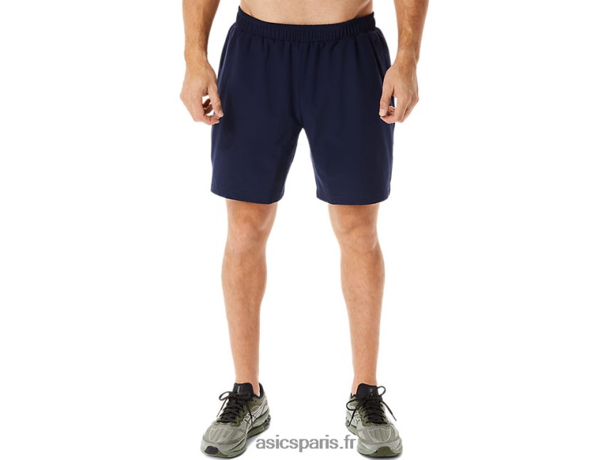 Hommes Asics Short tissé de 7 pouces BXL8B2968 minuit