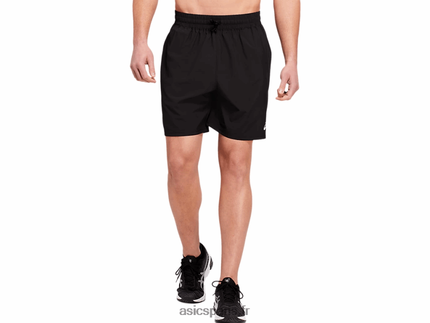 Hommes Asics Short train tissé 7 pouces BXL8B21802 performance noir