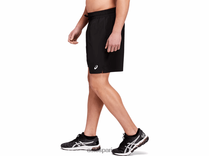 Hommes Asics Short train tissé 7 pouces BXL8B21802 performance noir