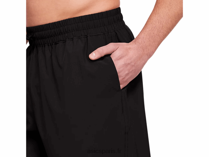 Hommes Asics Short train tissé 7 pouces BXL8B21802 performance noir