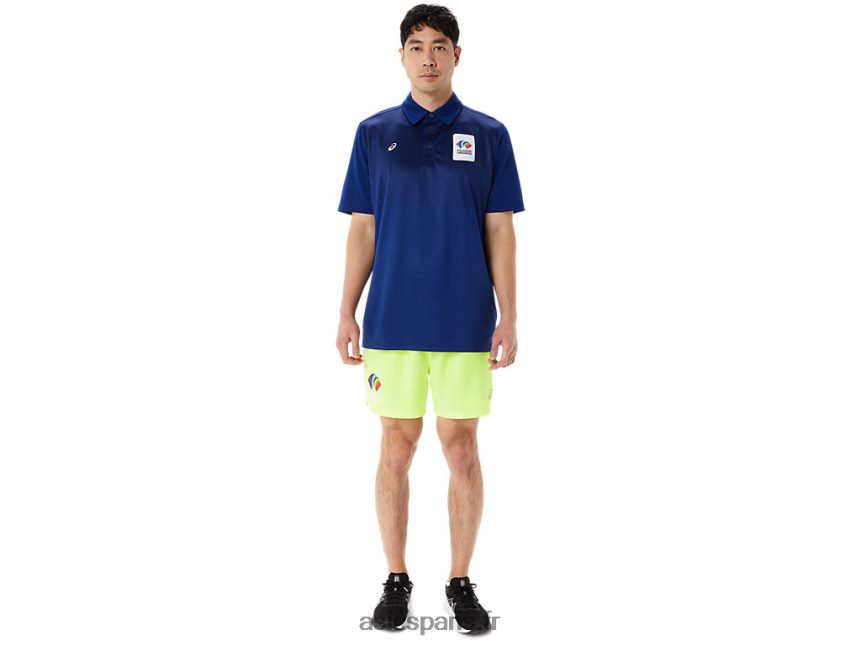 Hommes Asics bloc de couleur court 5 pouces prêt à l\'emploi BXL8B21285 multi