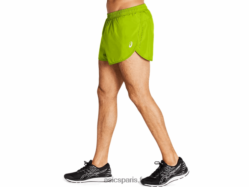 Hommes Asics fendu court BXL8B21707 le zeste de lime